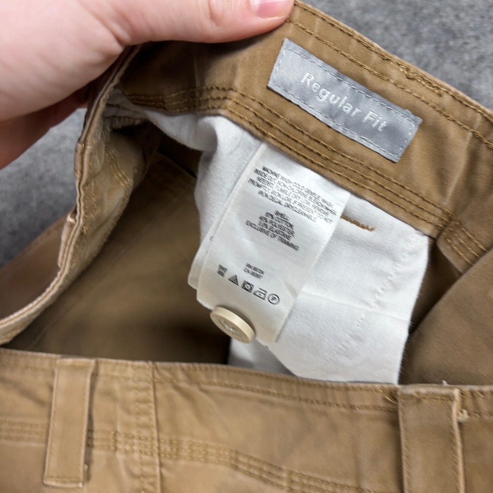 Columbia Pants Mens 38x30 Brown Regular Fit Outdoor Hiking Utility Casual Cotton - Picture 7 of 14